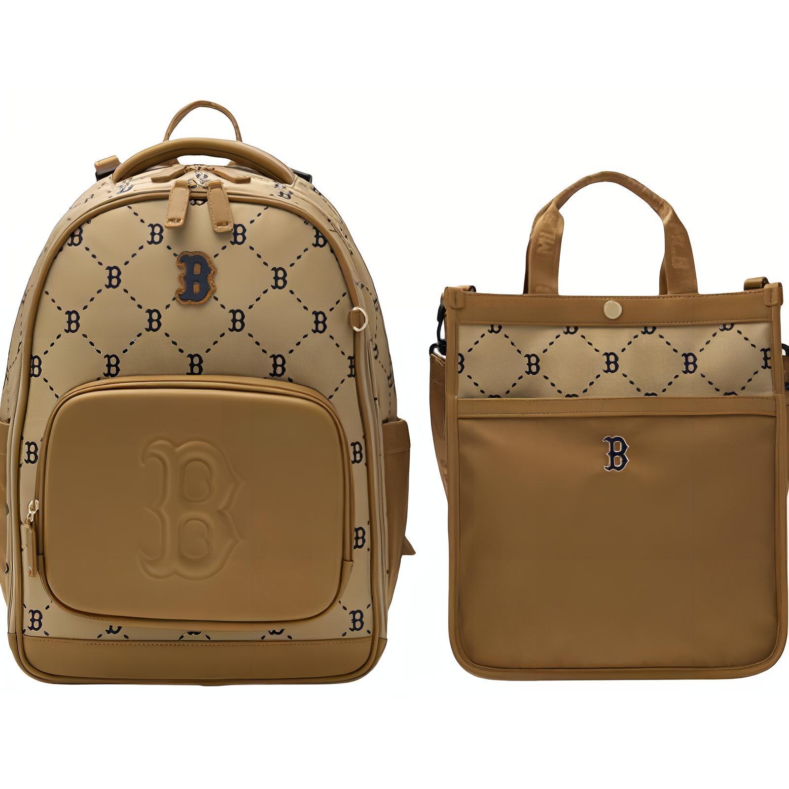 

Детская сумка из полиэстера Kids' Beige MLB KIDS, коричневый