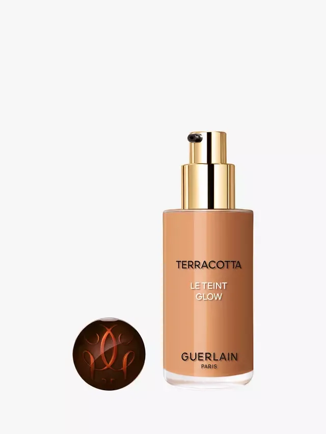 Терракотовая тональная основа Le Teint Glow Healthy Glow Foundation Guerlain, 5N — фото 2