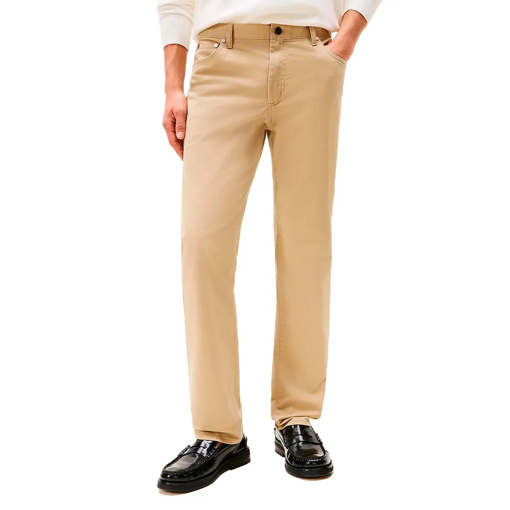 

Брюки Tommy Hilfiger Denton Fit chino, бежевый