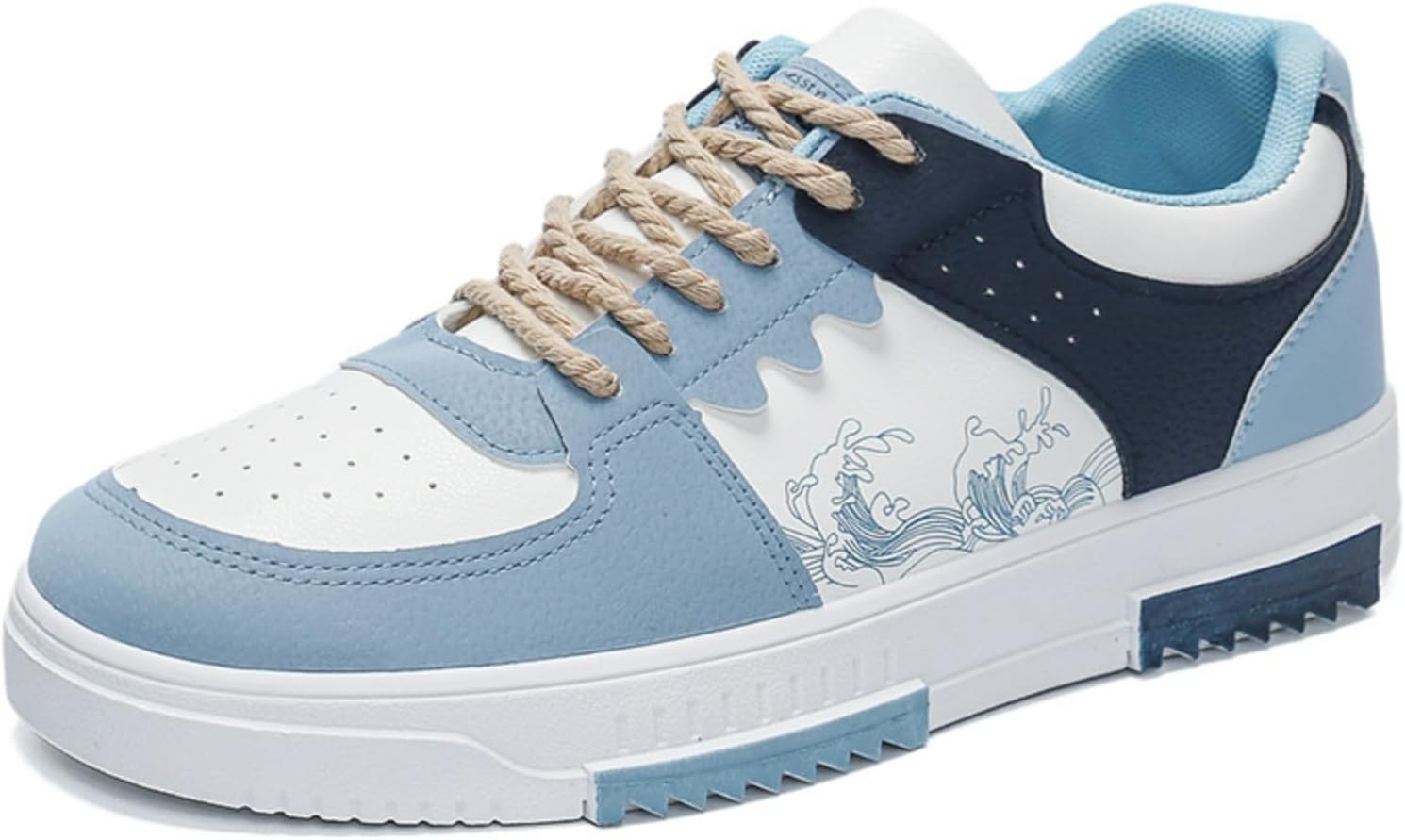 

Модные массивные кроссовки для женщин и мужчин, повседневные удобные спортивные Y2K кеды для прогулок и скейтбординга Macefil, светло-голубой