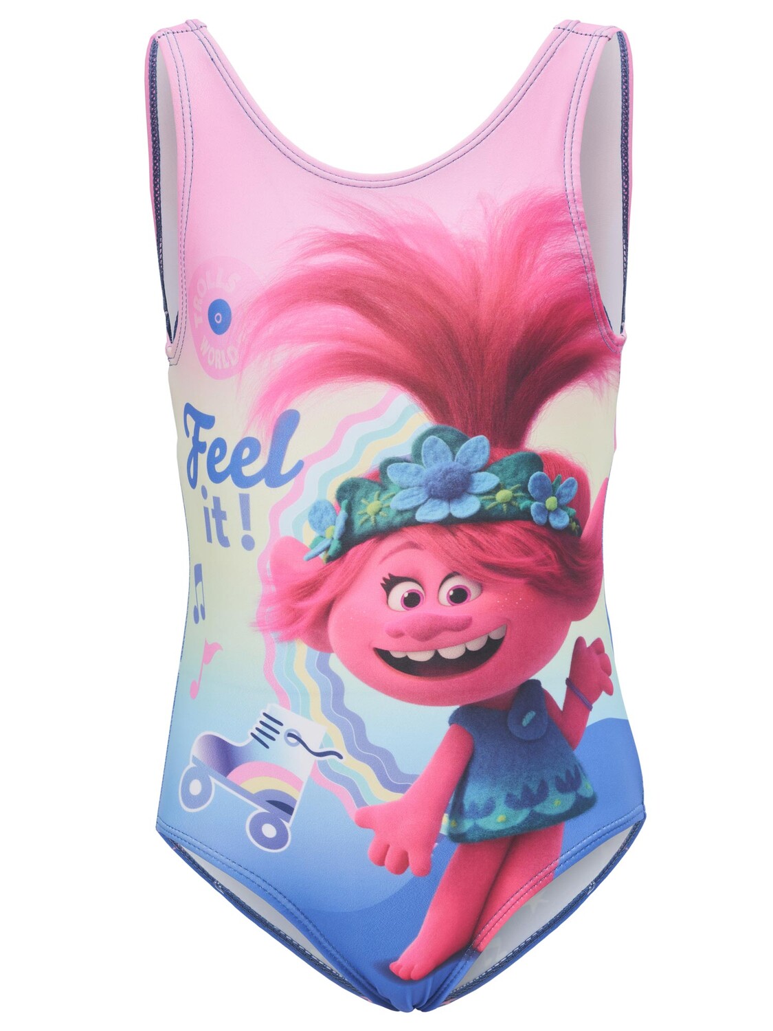 

Цельный купальник Kids Movie Heroes TROLLS, синий