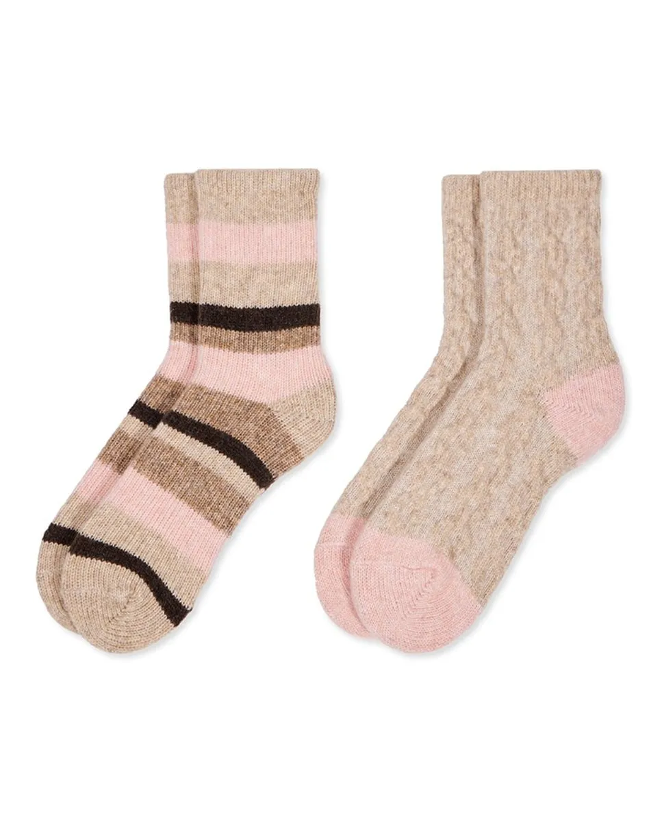 

Женские мультипак обычные фэнтези-носки Soxland, бежевый