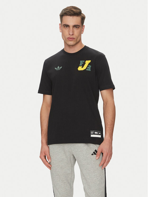 

Футболка обычного кроя Jamaica VRCT JE5331 Adidas, черный
