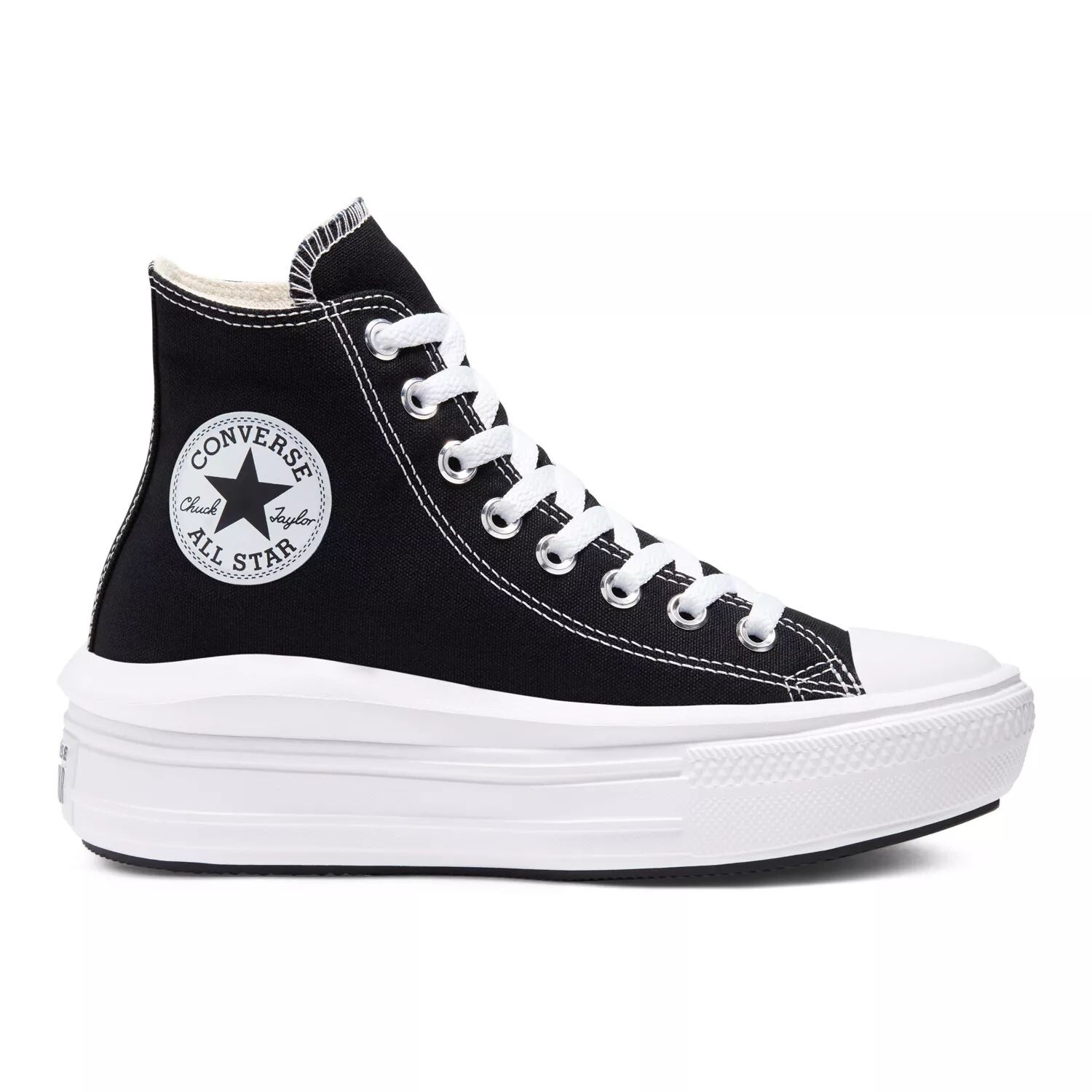 

Женские высокие кроссовки на платформе Converse Chuck Taylor All Star Move Converse, черный/белый