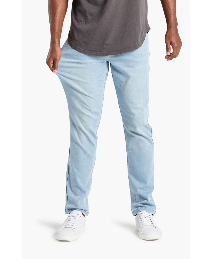 

Мужские джинсы классического кроя (из фирменного эластичного денима) Mugsy, Lightwash blue