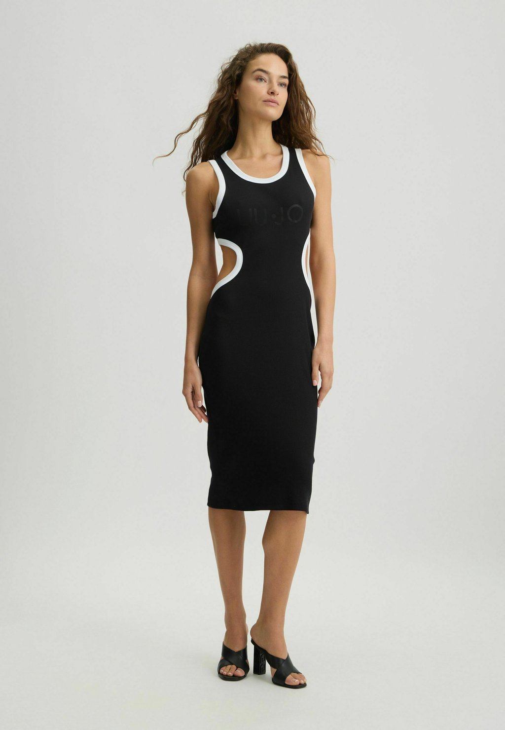 

Платье из джерси WITH CUT-OUT - Shift dress LIU JO, черный
