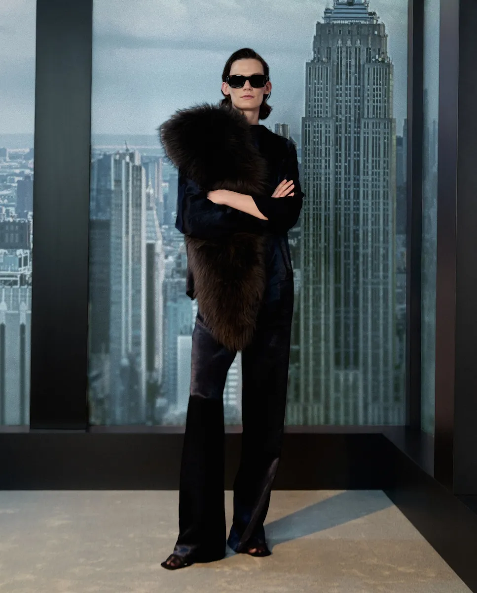 

Женские брюки из структуры трикотажного полотна Woman Limited El Corte Inglés, темно-синий