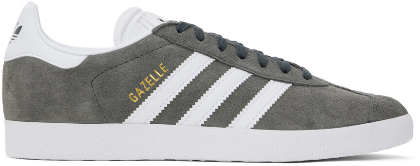 

Серо-белые кроссовки Gazelle Adidas Originals, Белый, Серо-белые кроссовки Gazelle Adidas Originals