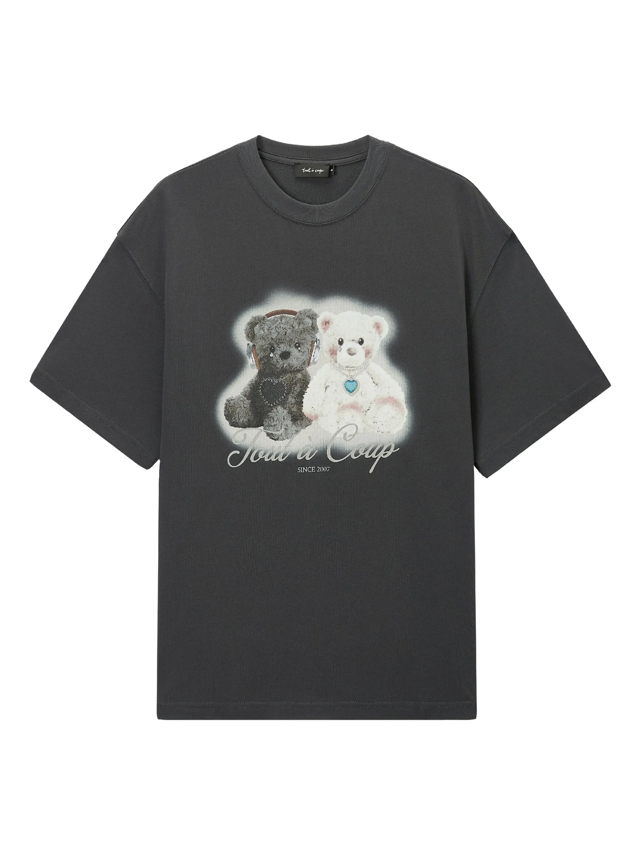 

Футболка с логотипом Tout A Coup, серый