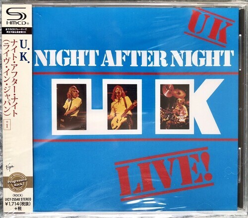 

CD диск UK: Night After Night (SHM-CD)