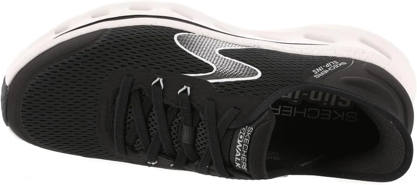 Мужские кроссовки Skechers Go Walk Glide Step 2.0 Zander, Black White — фото 2