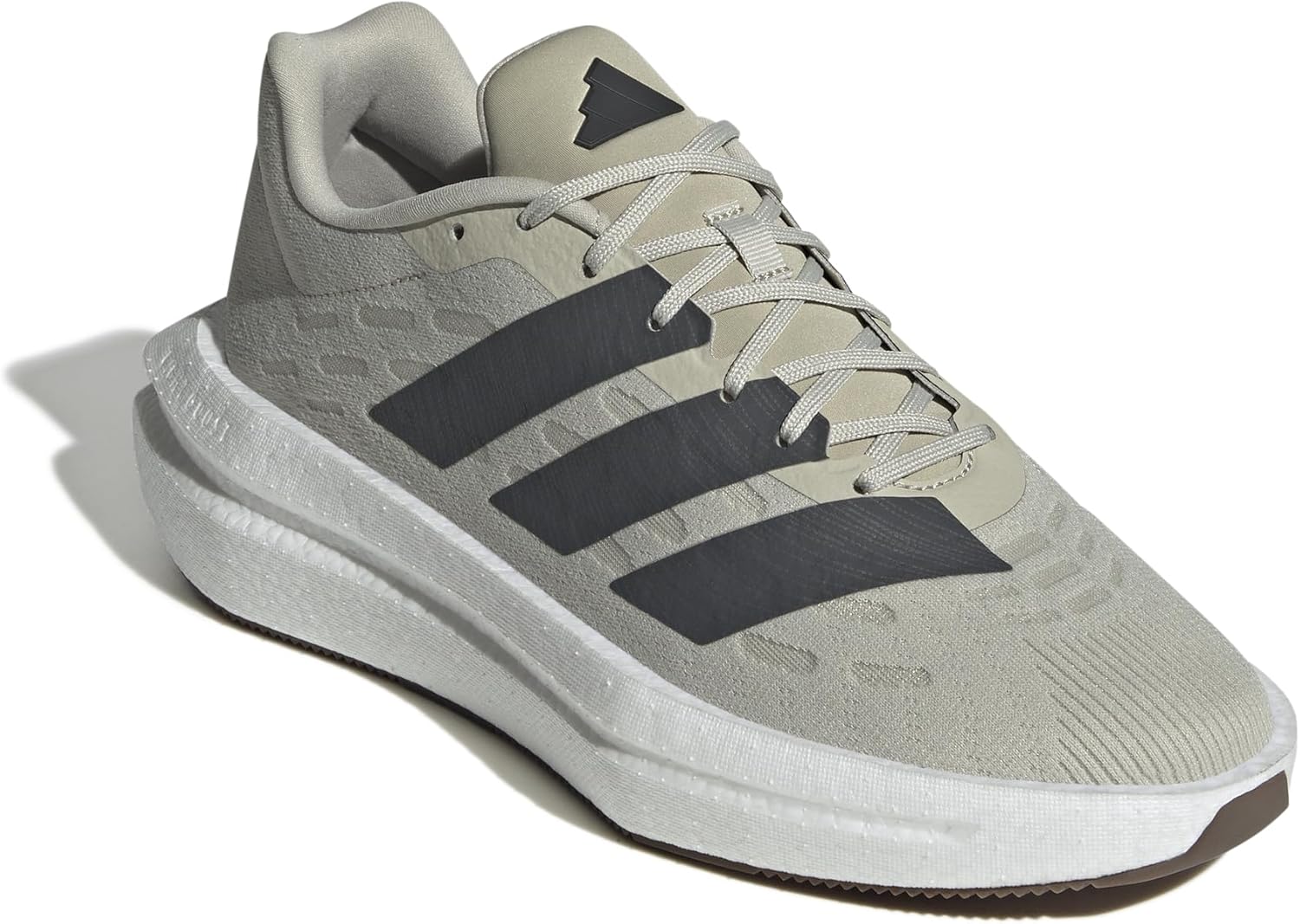 Мужские кроссовки Adidas Flowboost, серый/кремовый — фото 4