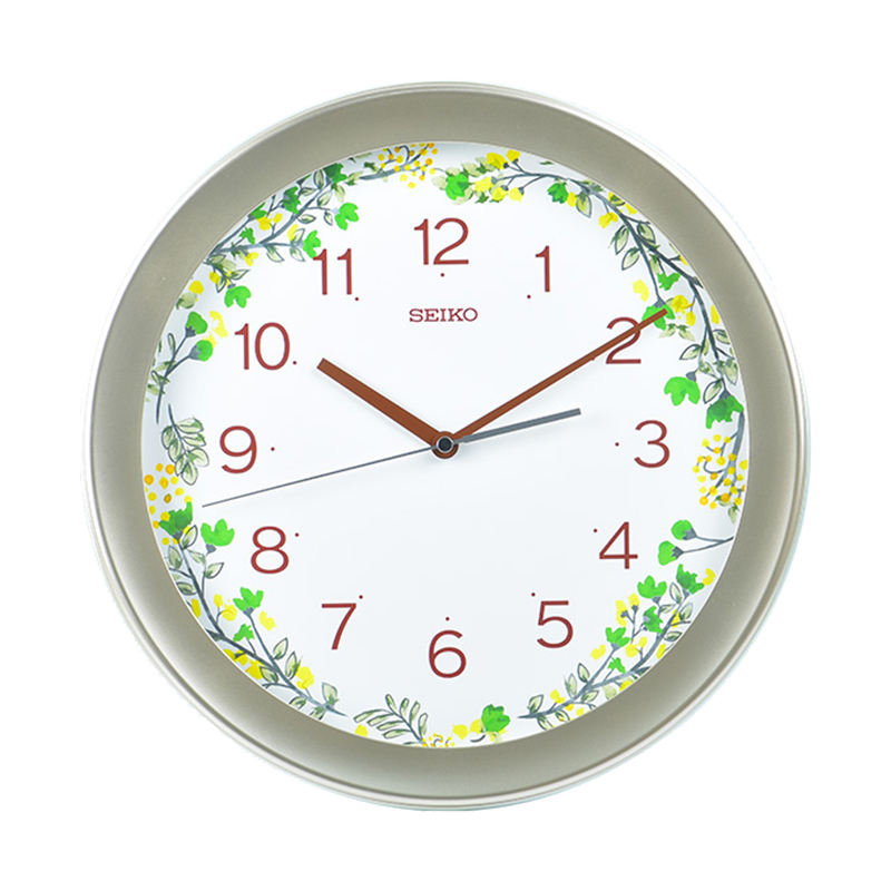 

SEIKO Часы Sweeping Seconds Movement Plastic Wall Clock Unisex White QXA777M