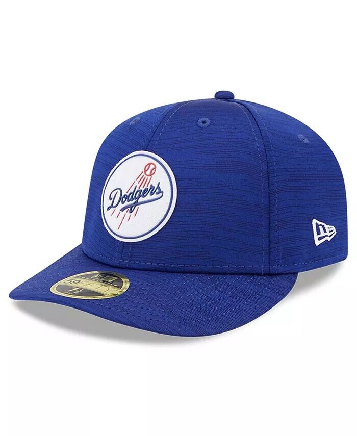 

Мужская приталенная шляпа Royal Los Angeles Dodgers 2023 Clubhouse Low Profile 59FIFTY New Era