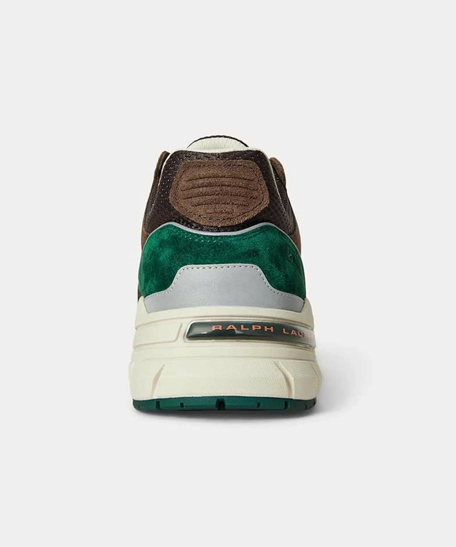 Кроссовки Polo Ralph Lauren RE69 TRACKSTR 250 зелено-коричневого цвета Polo Ralph Lauren, Green-brown — фото 4