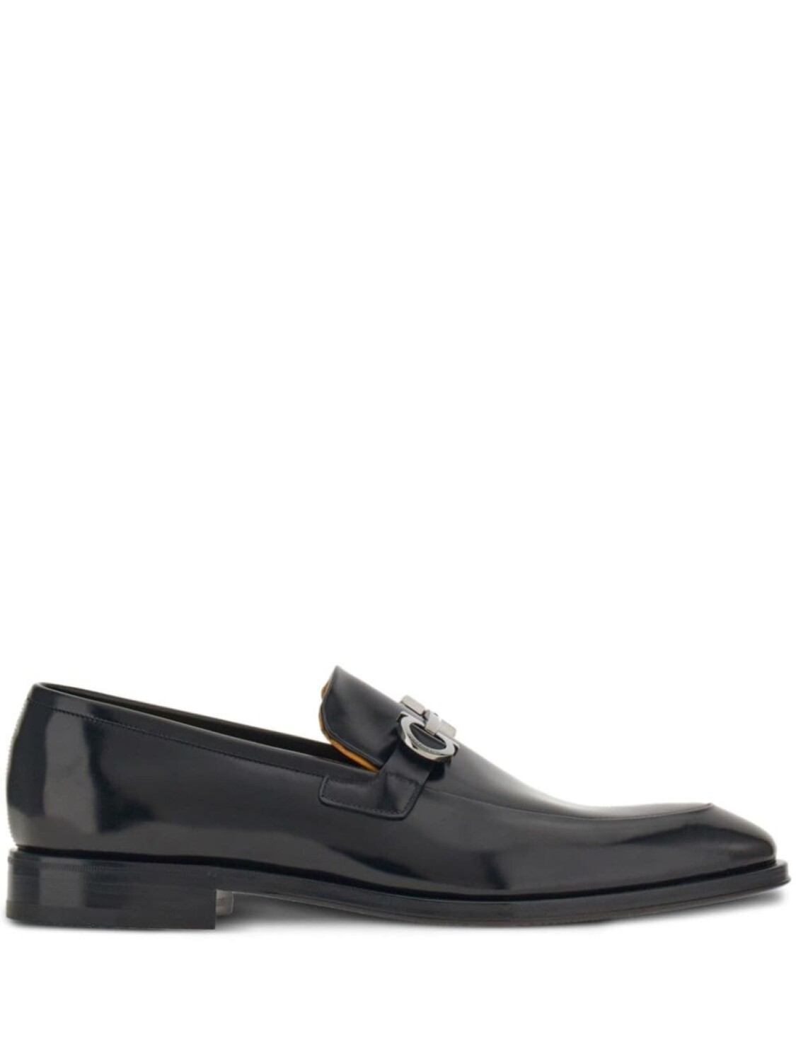 

Ferragamo лоферы с декором Gancini, черный