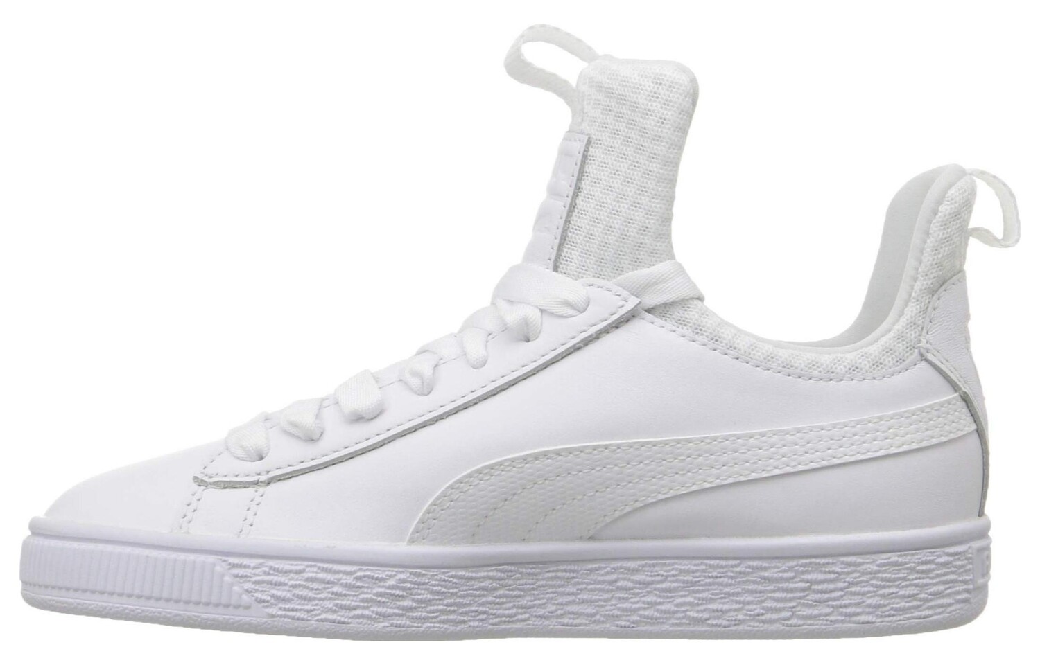 

Детские кроссовки для скейтбординга Basket Series Kids Low-top White Puma, белый