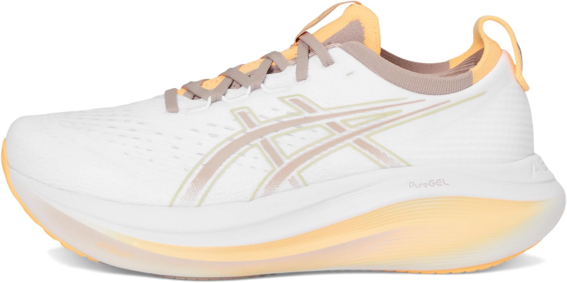 Кроссовки ASICS GEL-Nimbus 27, цвет White/Fawn — фото 4