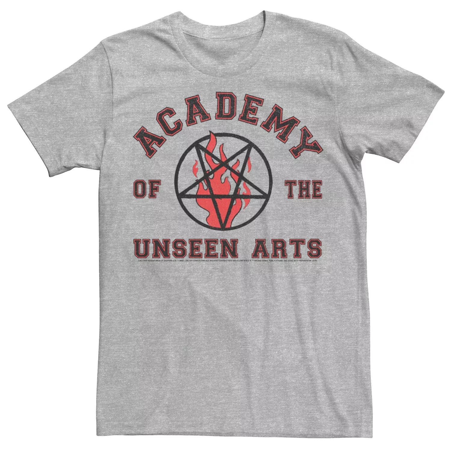 

Мужская футболка с логотипом Adventures Of Sabrina Academy of Unseen Arts Licensed Character