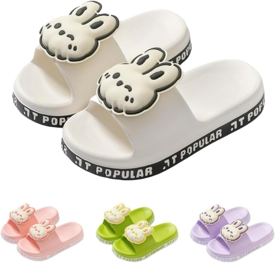 

Милые шлепанцы-зайчики для женщин Albiva, белый