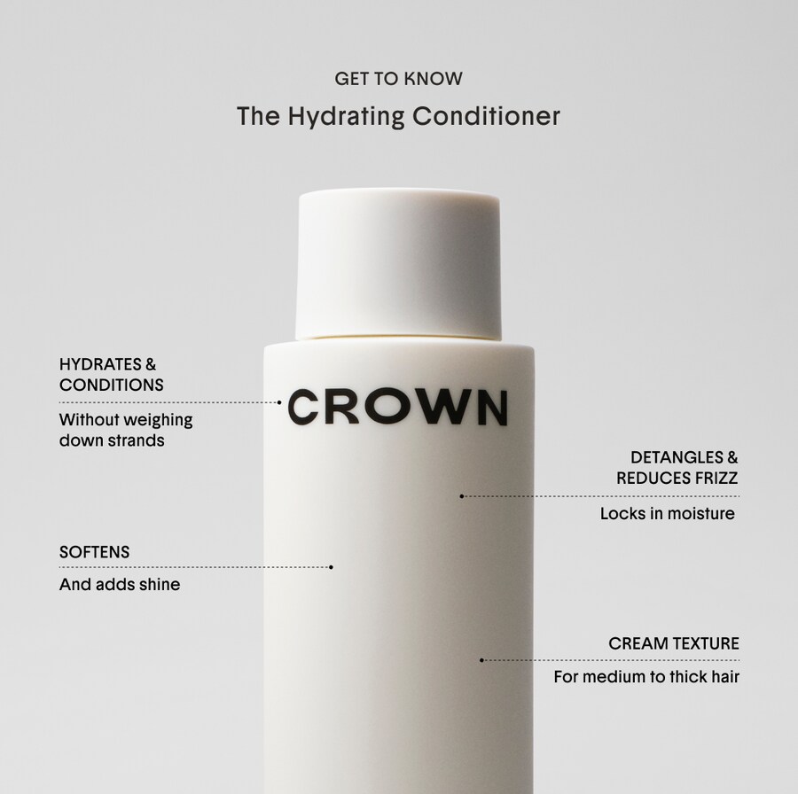Увлажняющий кондиционер для сухих и поврежденных волос Crown Affair, 8 oz /237 ml — фото 4