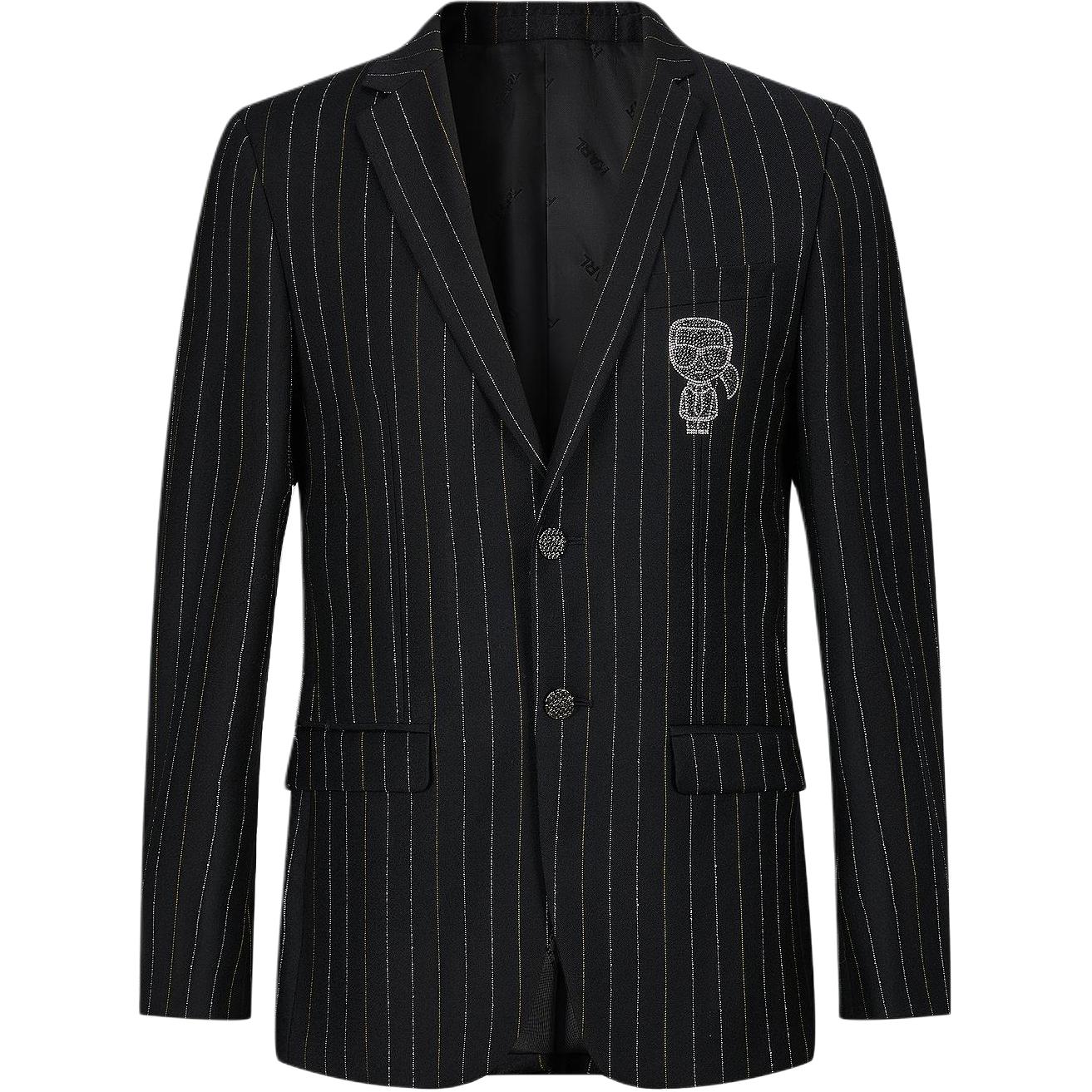 

KARL LAGERFELD / Karl Lagerfeld Jeans Деловой пиджак мужской, Black