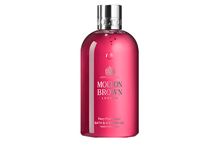 Molton Brown Ароматическое мыло Hot Pink Black Pepper для снятия зуда, увлажнения и очищения, 300 мл — фото 3