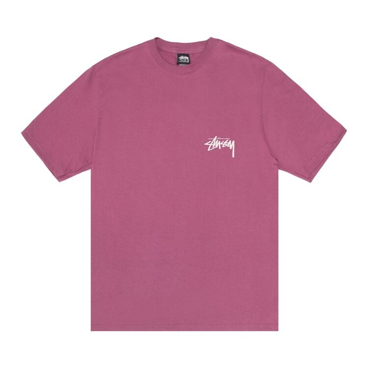 

Футболка Stussy Shells Tee, цвет Berry