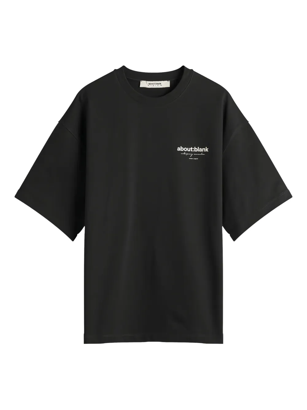 

Футболка наизнанку ABOUTBLANK, черный