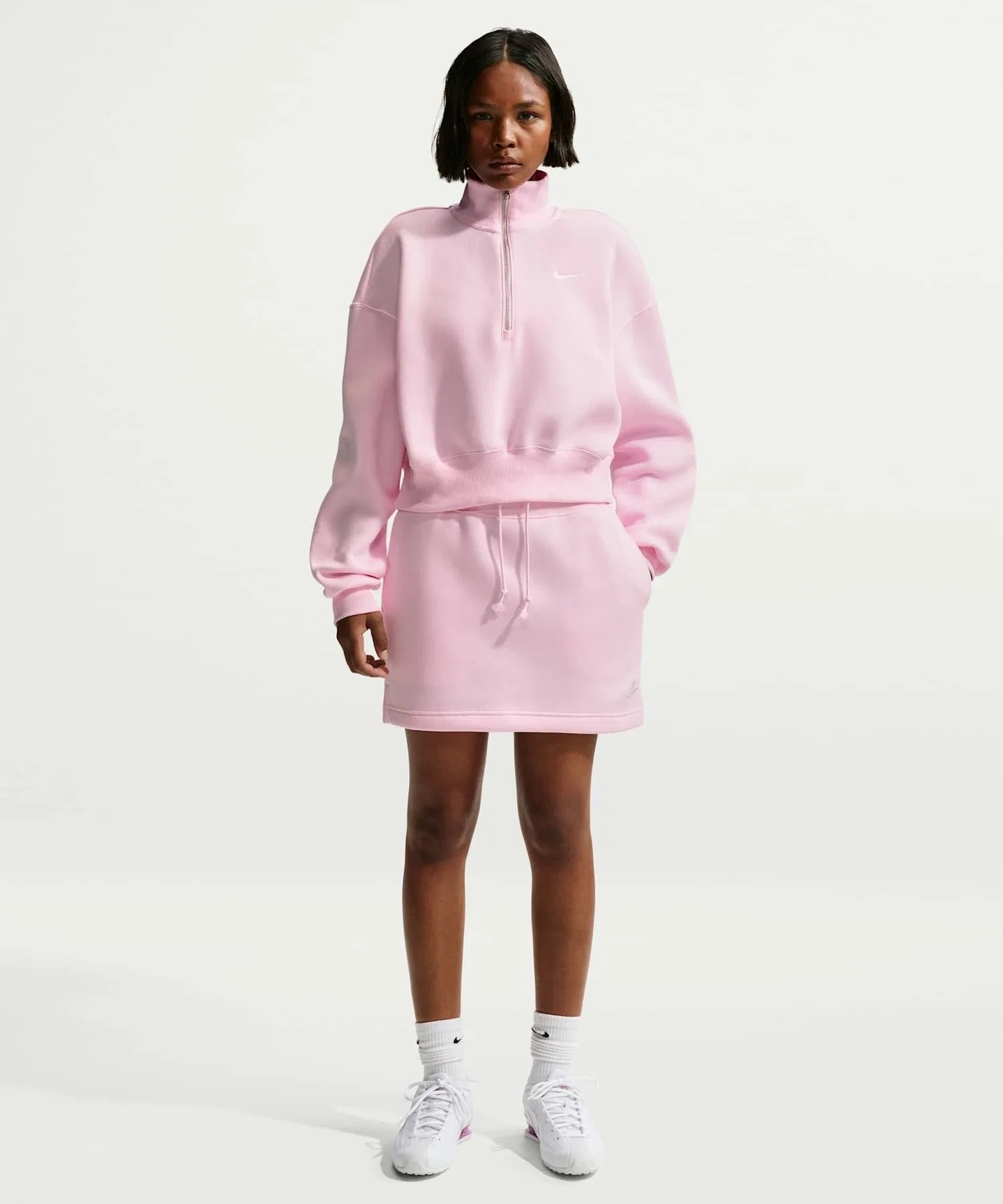 Женская мини-юбка Nike Sportswear Phoenix Fleece — фото 2