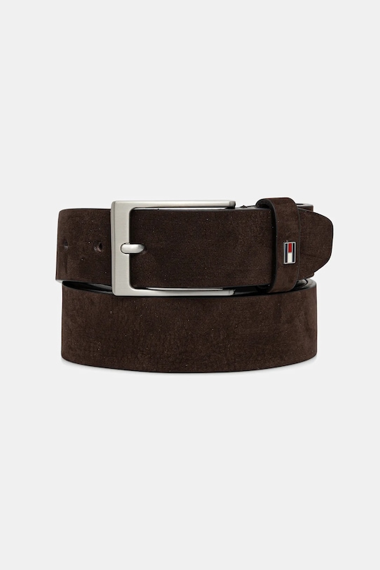 

Замшевый ремень Tommy Hilfiger, коричневый