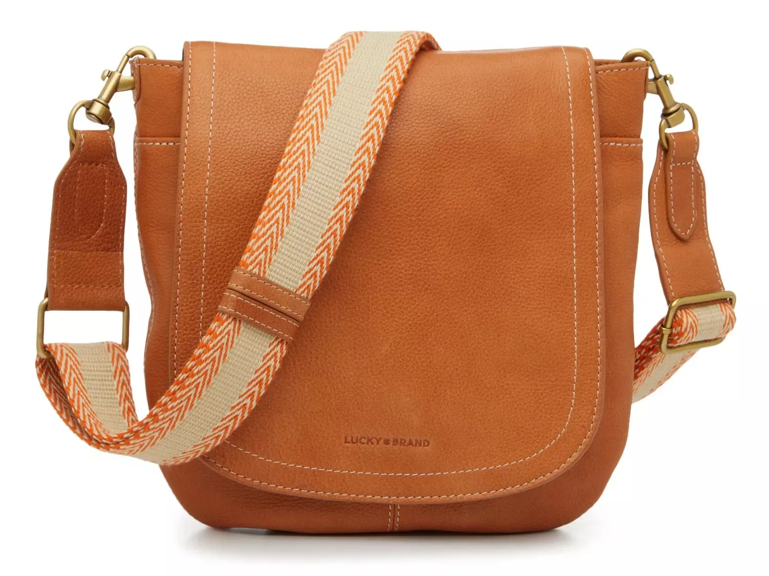

Сумка через плечо Lucky Brand Rori из кожи, цвет коньячный