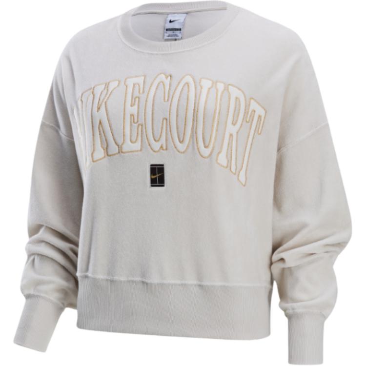 

COURT HERITAGE Свитшот Женский Metallic Gold/Ecru Nike
