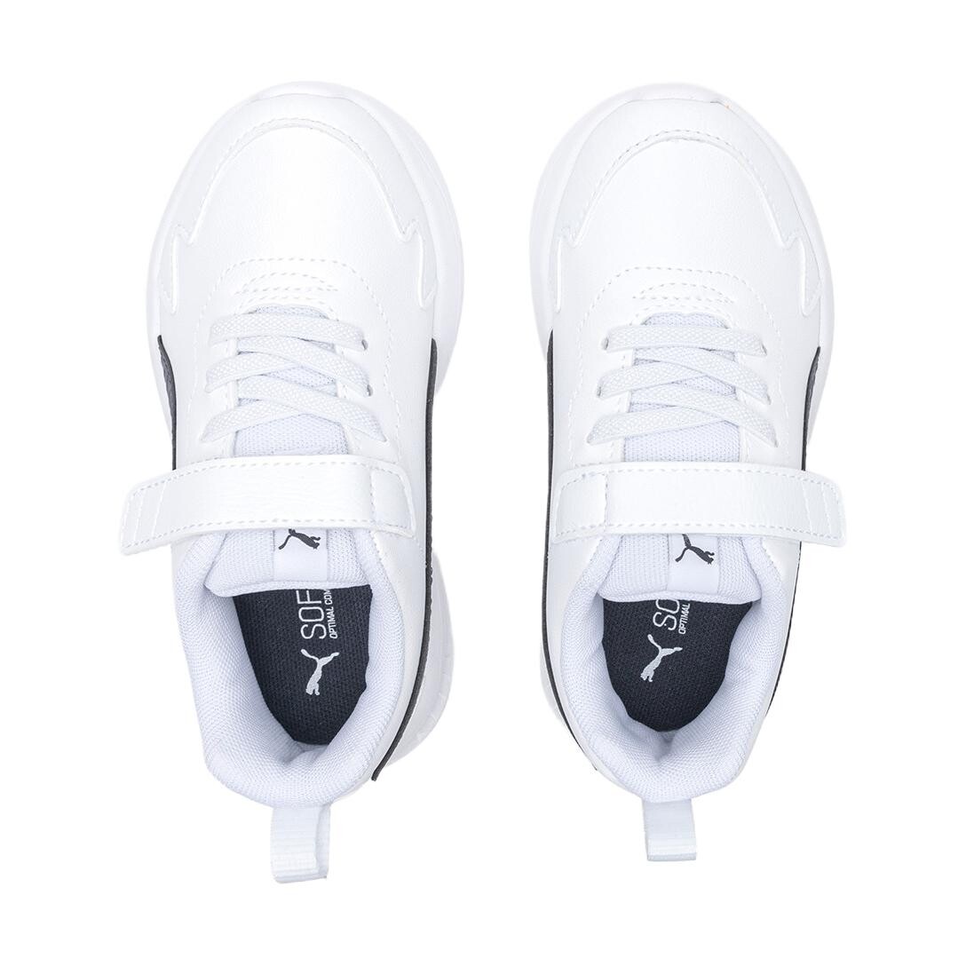Кроссовки Puma Evolve Kids Lifestyle Shoes Kids Low-top Puma White - Navy Blue, синий — фото 4