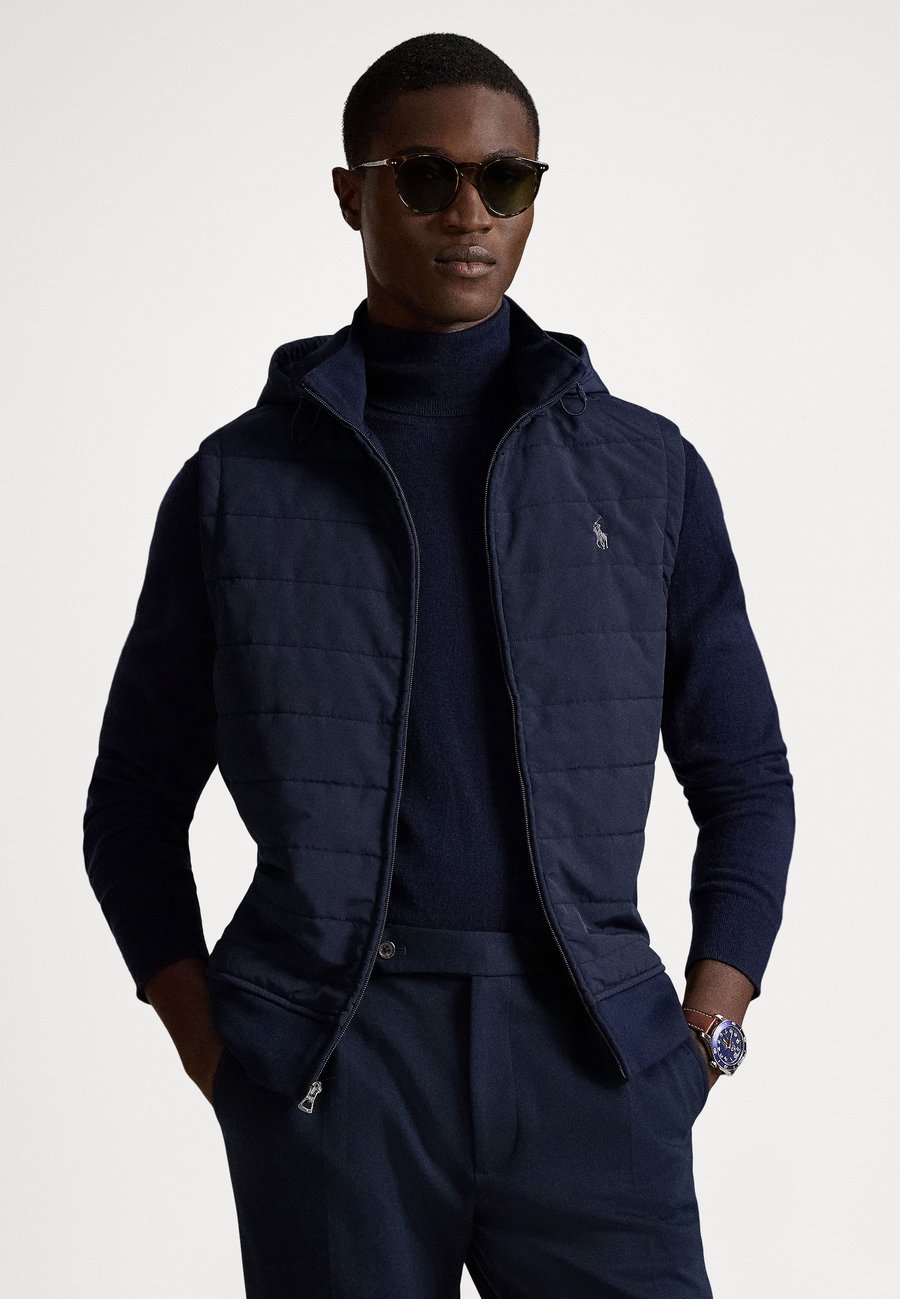 

Куртка Polo Ralph Lauren HYBRID HOODED VEST, Aviator Navy/Black
