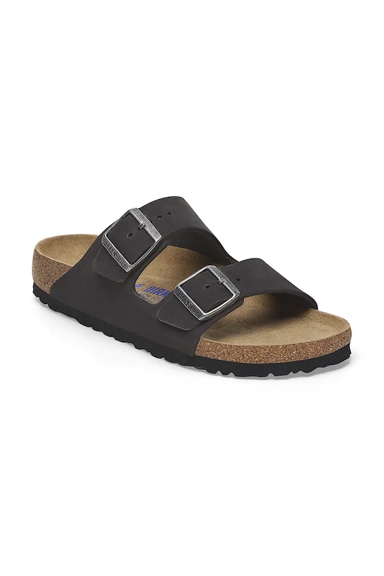 Нубуковые сандалии Arizona SFB Birkenstock, черный — фото 2