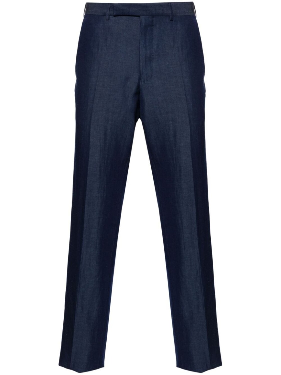 

Zegna прямые брюки со складками, синий