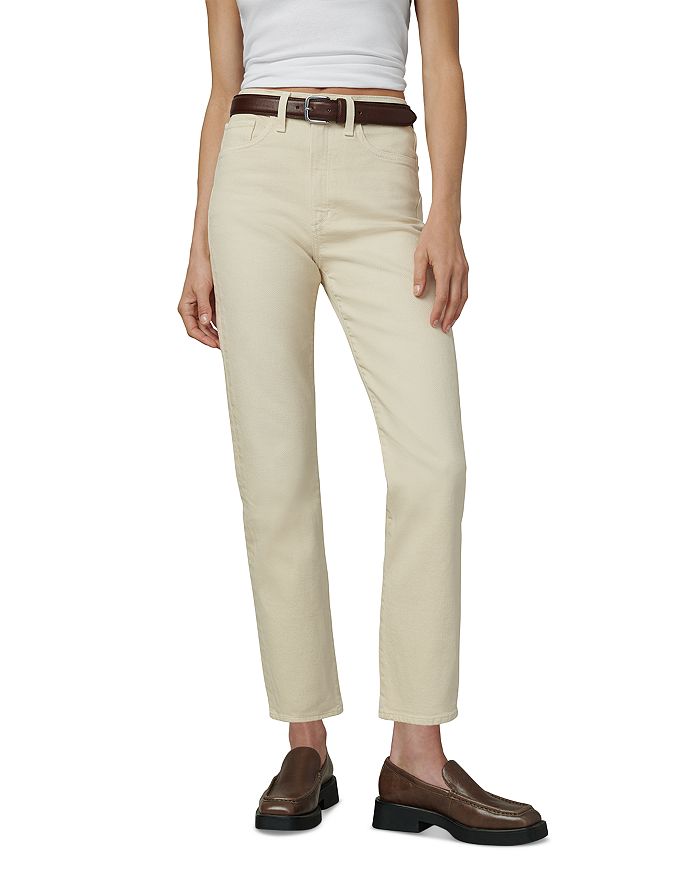 

Джинсы Margot High Rise Ankle Jeans в цвете Creme Brûlée Joe's Jeans, белый