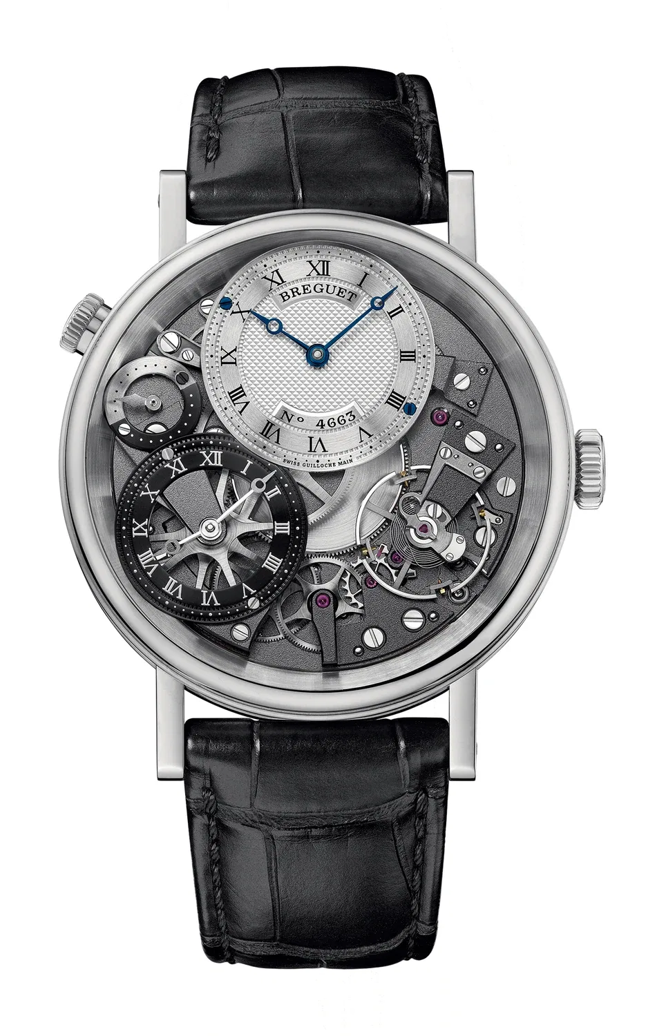 TRADITION GMT - 7067BB/G1/9W6 BREGUET, черный