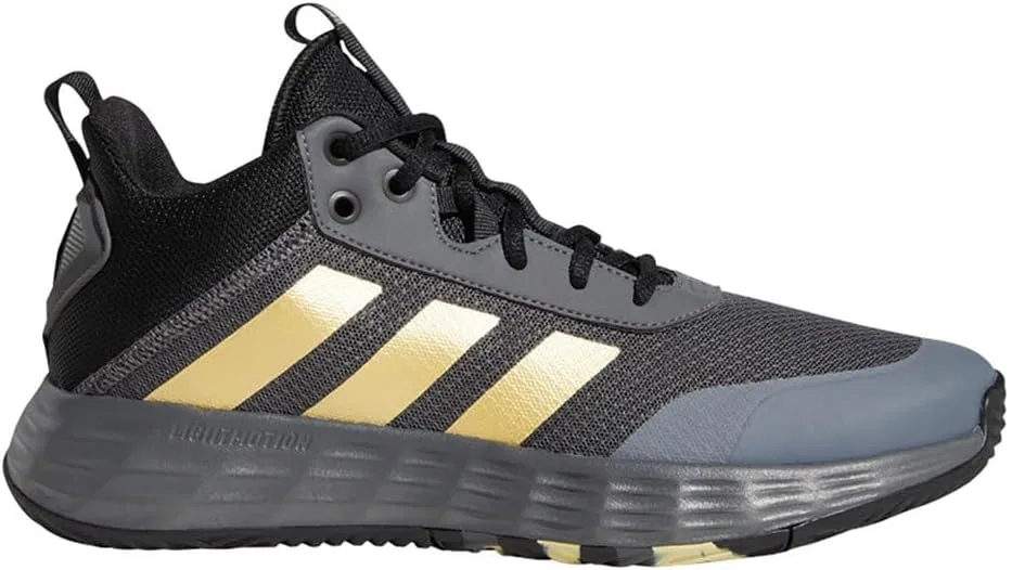 Мужские кроссовки Adidas Ownthegame 2.0, черный/серый — фото 2
