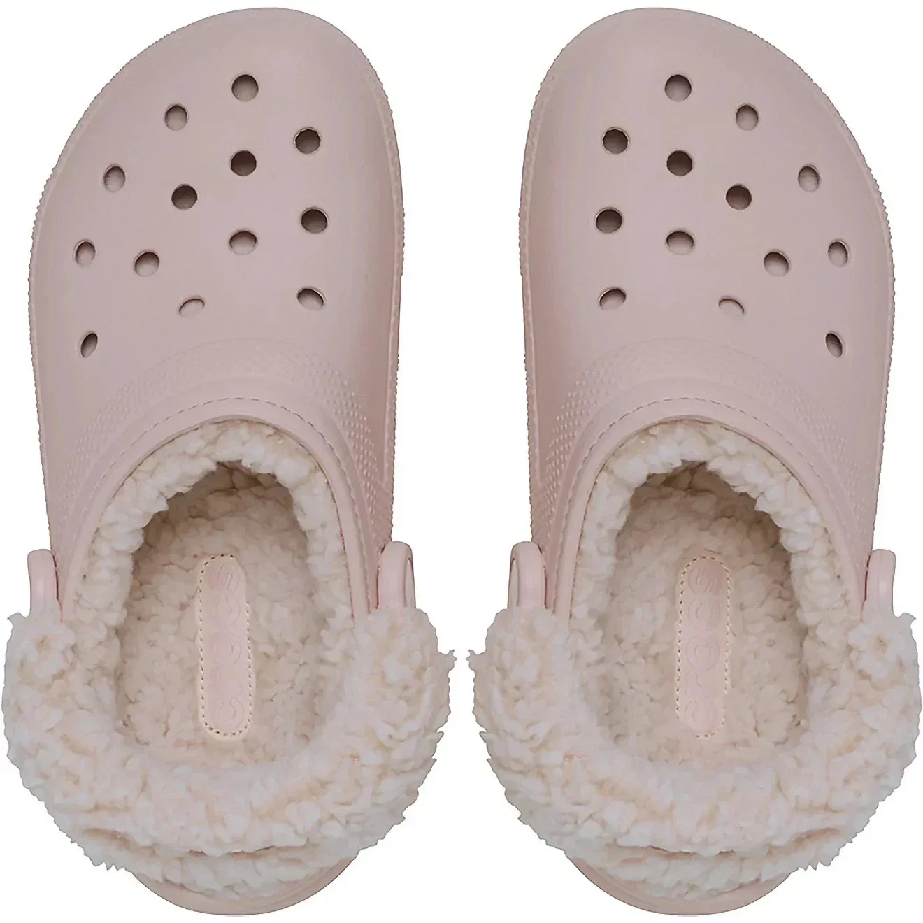 Классические сабо Crocs 211396-6UR 'sQuartz с флисовой подкладкой, модель JAX1205, розовый — фото 4