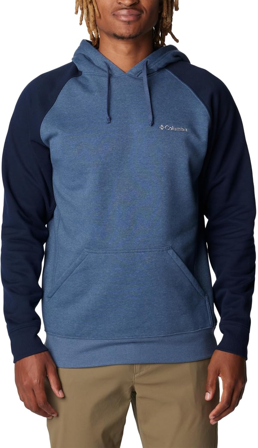 

Толстовка с капюшоном Columbia Men's Big Hart II, Dark Mountain Heather/Collegiate Navy