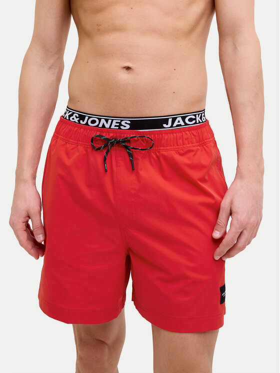 

Плавки-Шорты обычного кроя Maui 12272949 Jack&Jones, красный