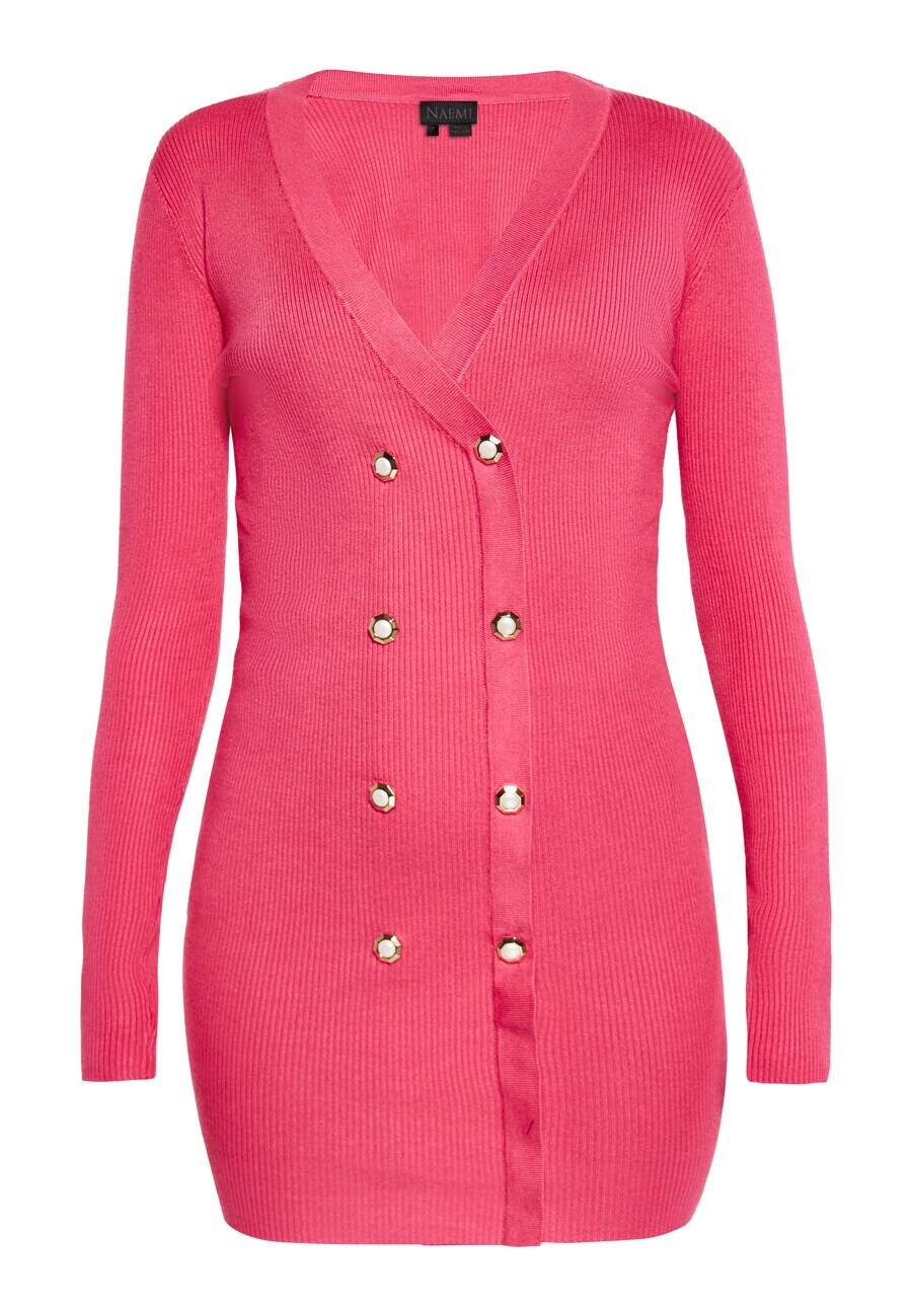 

Вязаное платье NAEMI Knitted dress, розовый