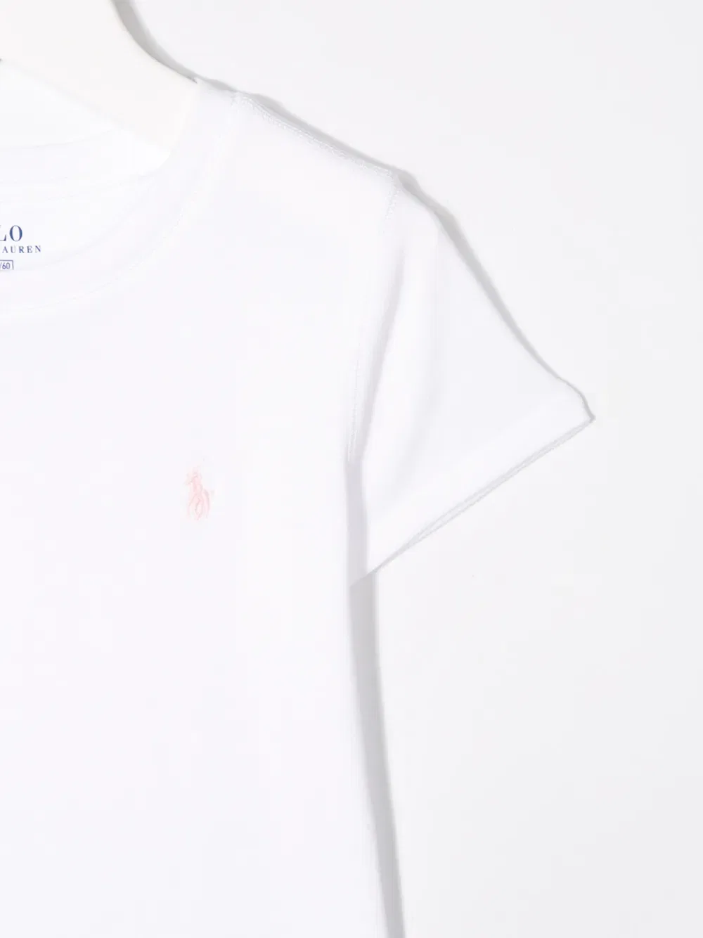 Футболка с вышитым логотипом Polo Ralph Lauren Kids, белый — фото 3