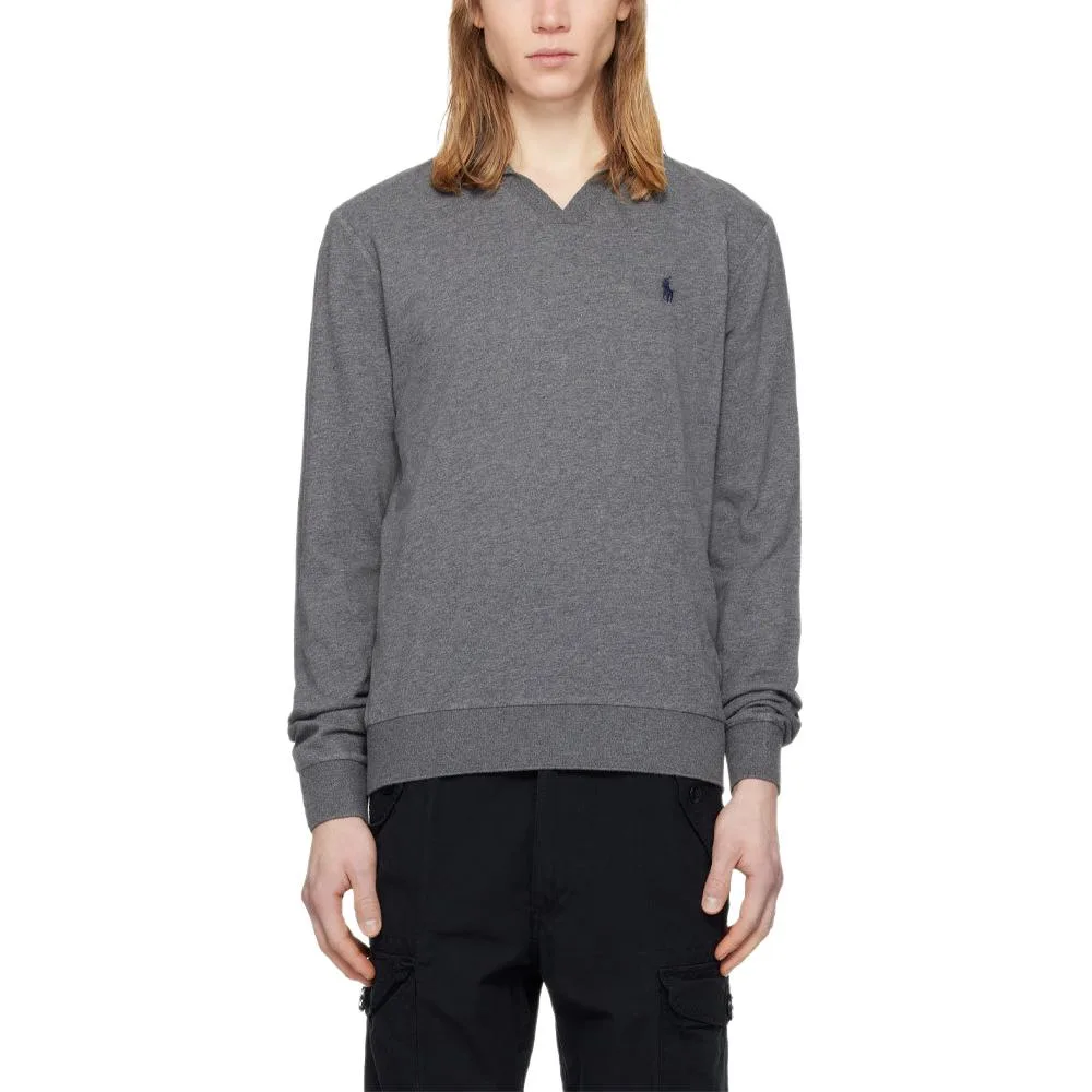 Поло для мужчин Polo Ralph Lauren, fortress серый