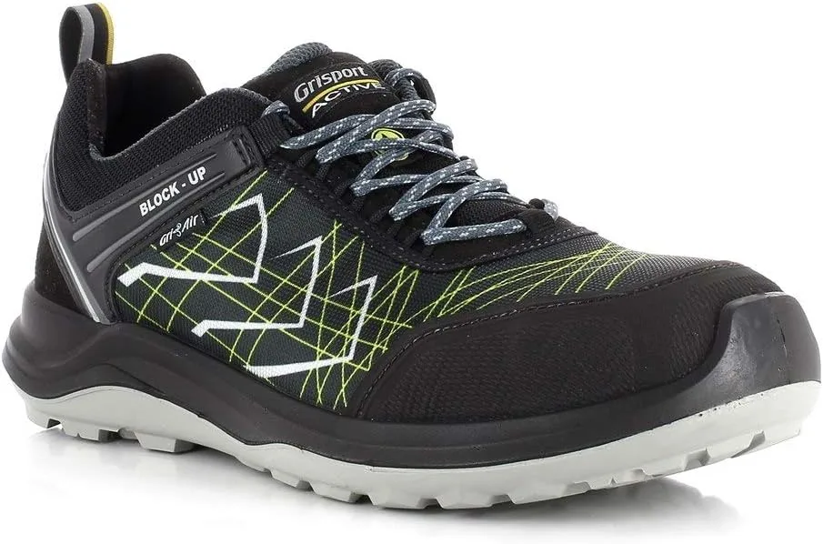 Легкие и защитные ботинки Saeftyfox S1+P, стандарт EN ISO 20345:2012 Schladminger Bergschuh, черный — фото 3