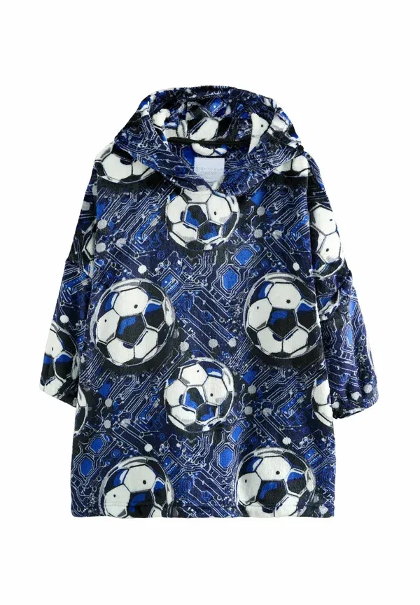 Флисовая кофта Next, navy football, темно-синяя