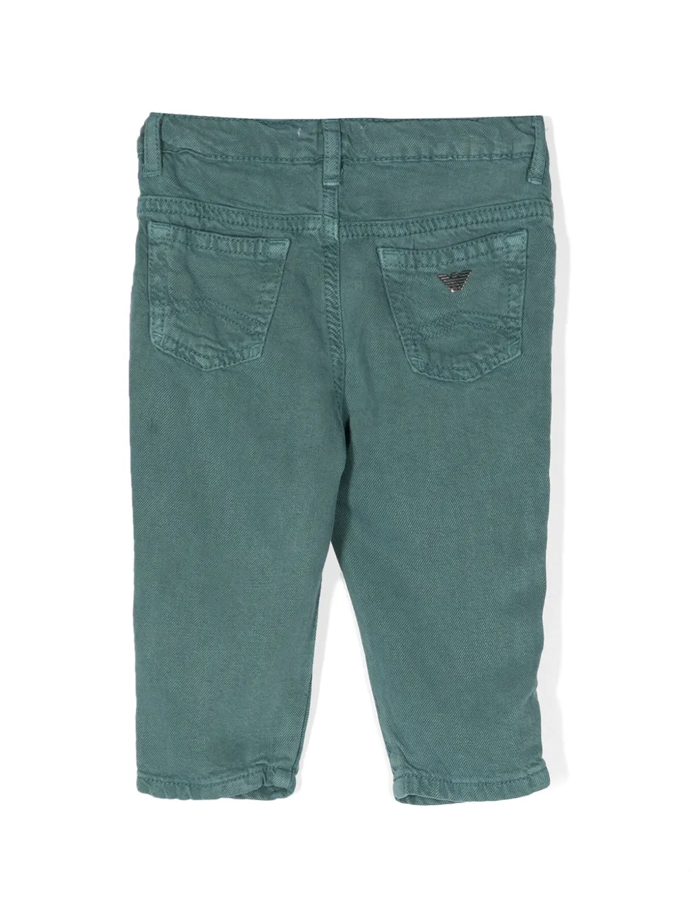 Джинсы ASV J75 Emporio Armani Kids, зеленый — фото 2
