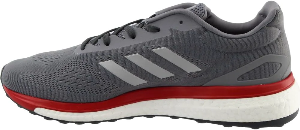 Мужская беговая обувь Adidas Response Boost LT, серый/серебристый — фото 2